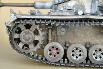 1:25 Scale WW2 Germany Sturmgeschütz III Самоходни 40 Ausf.F Военна КНИЖЕН МОДЕЛ