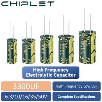 2/5/10 бр 3300 icf висока честота на Електролитни Кондензатори 10 16 25 35 50 В Ниско съпротивление esr HF Здрав