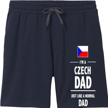 2019 Модерни ежедневни мъжки къси панталони за мъже, I ' M A CZECH DAD - Татко / бащи Ден / Чехия / Идея за подарък, мъжки къси панталони за мъже