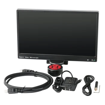38MP TF HDMI USB WIFI, 11,6-инчов LCD дисплей, Система интеграционни монитор, Видеоэлектронный Стереотринок, Тринокулярный Микроскоп, Камера