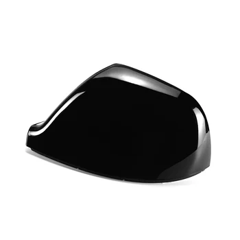 Автомобилна Ярък Черен Страничен капак огледала за обратно виждане, Директен капак огледала за VW Превозвачът T5 T5.1 2010-2015 T6 2016-2019