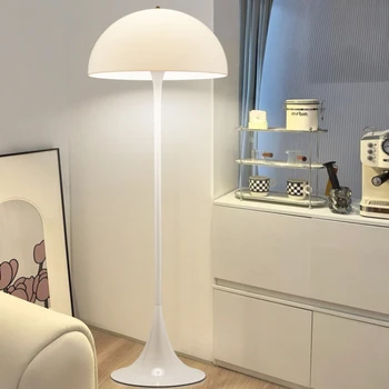 Датски led лампи във формата на гъба, Скандинавски минимализъм, Настолна лампа за дивана в хола, Нощни осветителни тела за спалнята