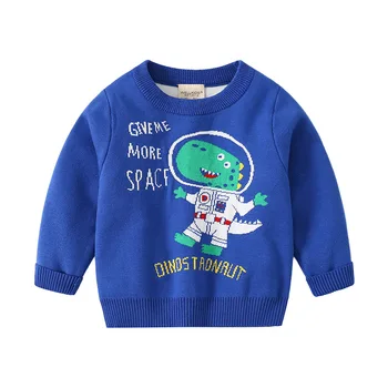 Детски пуловер с герои от анимационни филми, подходящи за момчета на възраст 3-8 години