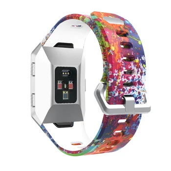 За смарт часа Fitbit Ionic, модерен Спортен модел, каишка силикон, гривна за фитнес, замяна за смарт часа Fitbit Ionic
