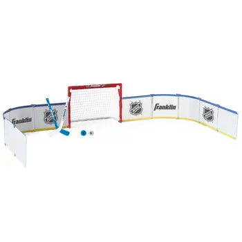 Комплект за мини-хокей на пързалката, хокей на портата на половината от племето, мини-стик и топка, закрит мини-хокей пързалка, официален