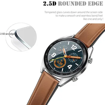 Прозрачен Защитен слой От Закалено Стъкло За Huawei Watch GT 2 Active/Elegant GT2 42 мм и 46 мм Smartwatch на цял екран Защитно покритие