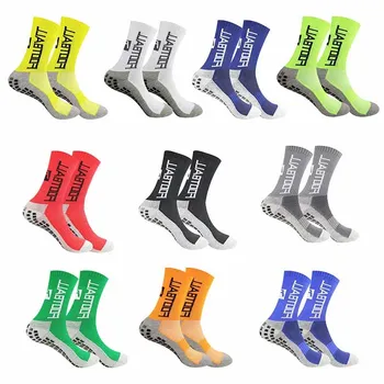 Футболни чорапи, Нови улични мъжки мини футболни чорапи, Спортни 2023, Дамски спортни чорапи, чорапи с квадратна прическа